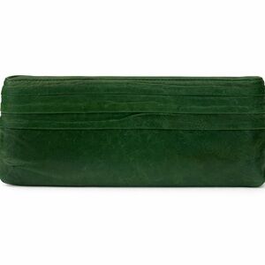 Lauren Merkin Vintage Leather Green Clutch